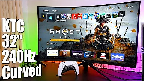 KTC H32S25E 32" 240Hz 1440p Curved Gaming Monitor | Unboxing And Review