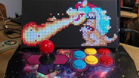 Pixel Art Display with Matrix Portal @adafruit @johnedgarpark #adafruit