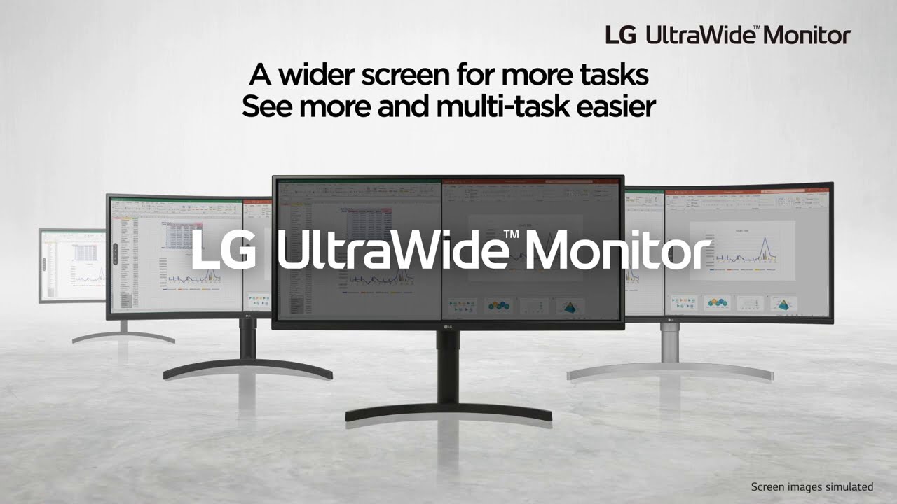 21:9 LG UltraWide™ Monitor for Multitasking - YouTube