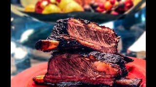 how to smoke Beef short ribs