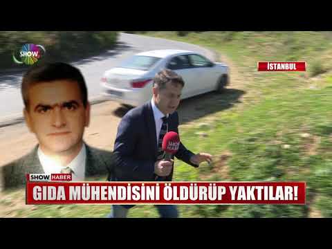 Gıda Mühendisini öldürüp Yaktılar!