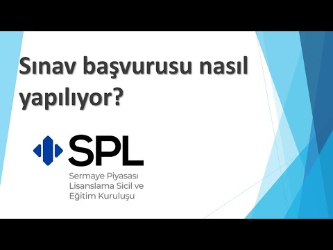 SINAV BAŞVURUSU NASIL