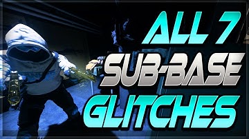 ALL *7* WORKING "SUB BASE" GLITCHES - Hiding Spots/Wallbreach/Ledges (MODERN WARFARE 3 GLITCHES)