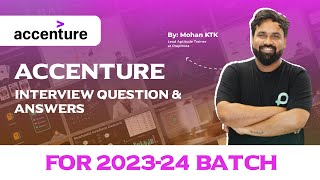 Accenture Interview Questions and Answers | Accenture Interview 2023-24