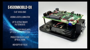 DLP® LightCrafter E4500MKII Blue(450nm) Laser ON AXIS