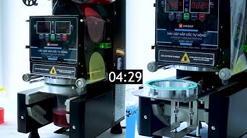 Hướng dẫn sử dụng Máy dập nắp cốc tự động Unibar UBS-357 và UBS-810 #huongdan #maydapnapcoc #phache