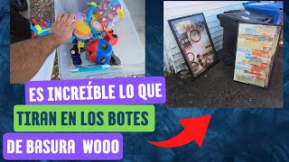 LO QUE TIRAN EN USA / ES INCREÍBLE LO QUE TIRAN EN LOS BOTES DE BASURA