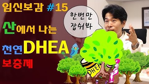 DHEA 보충제, 자궁에 좋은 음식, 편한의사의 임신보감#15 산에서 나는 부작용 없는 천연 DHEA 보충제 임신준비영양제 임신잘되는음식 정자에 좋은 음식 시험관 난자질올리는 음식