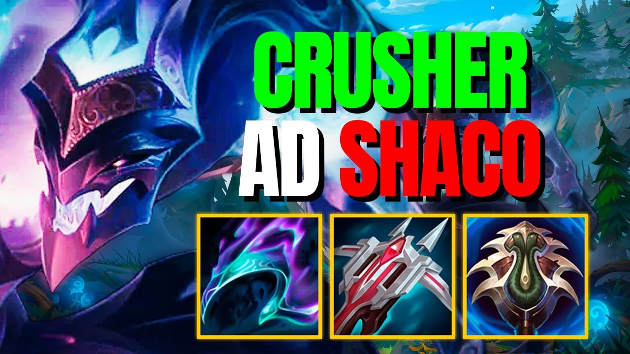 28 KILLS CRUSHER SHACO AD JUNGLE- Casual Shaco Player - YouTube