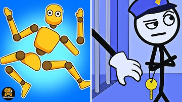 Thief puzzle Vs Ragdoll Break - Max Gameplay | BrainStorm Walkthrough | EP-0687