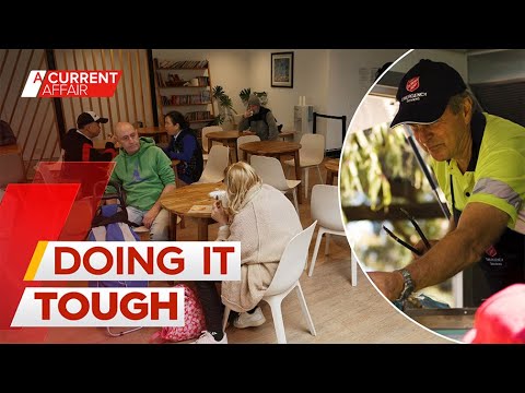 Aussies eating out of bins and skipping meals just to afford housing | A Current Affair