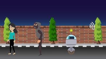 Girl Safety Robots Final Year Engineering Projects Animation