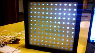 LED Matrix for a Wordclock
