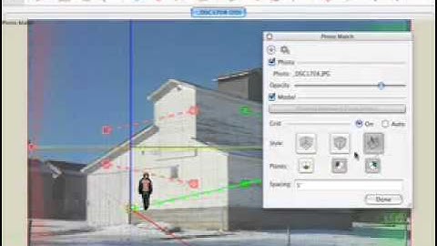 GOOGLE SKETCHUP VIDEO TUTORIAL   Creating a new Photo Match
