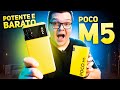 RODA TUDO! POCO M5 É BARATO E UM SUPER SMARTPHONE!