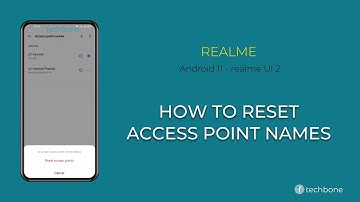 How to Reset Access Point Names - realme [Android 11 - realme UI 2]