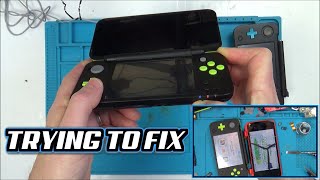 Trying To Fix A Nintendo 2ds Xl Blue Light But No Display Fault Youtube
