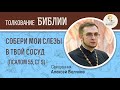 "Собери мои слезы в Твой сосуд" (Псалом 55, Стих 9) Священник Алексей Волчков. Толкование Псалтири