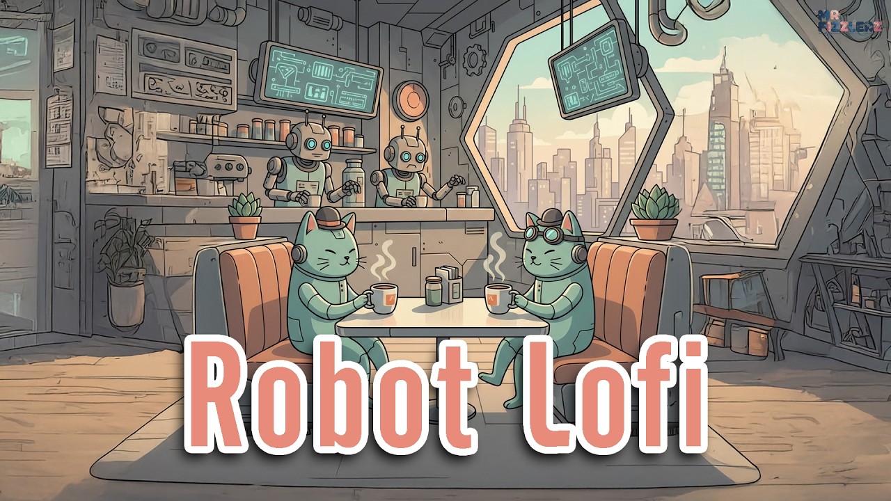 Robot Lofi - Relax Music : 30min
