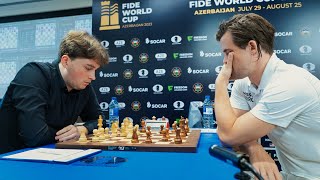 Magnus Carlsen Defeats Keymer in a must-win situation!