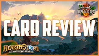 [HEARTHSTONE] JOURNEY TO UNGORO CARD REVIEW 1/3