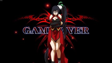 BlazBlue: Calamity Trigger - All Litchi Faye Ling defeated scenes [Story Mode]