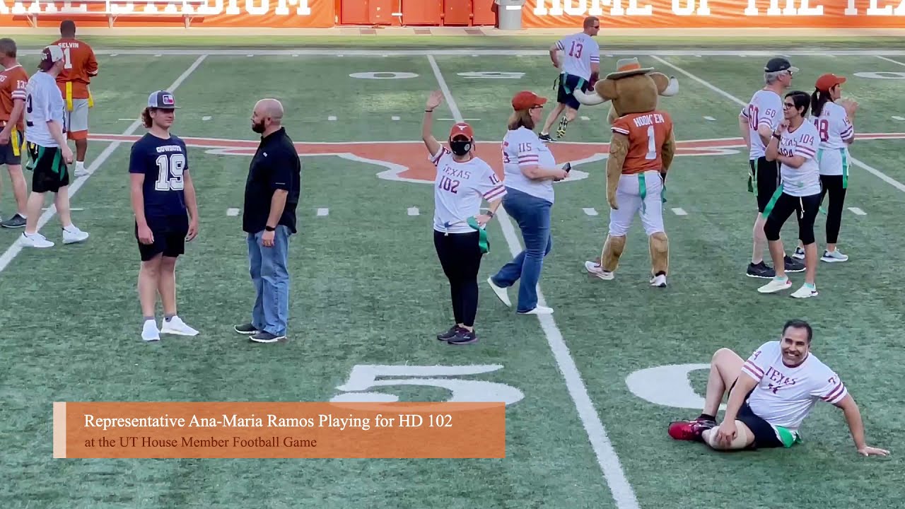 UT Austin Texas House Members Football Game