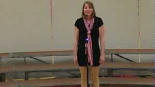 Hannah Kasten And The Show Choir 2012