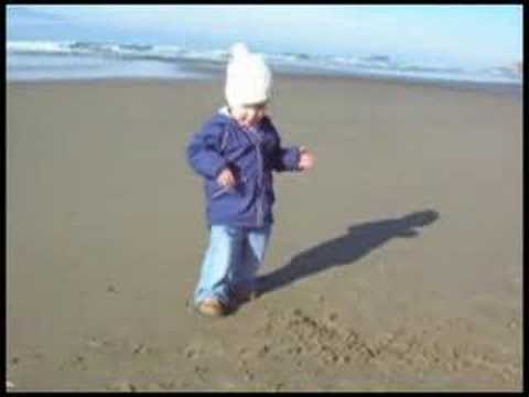 a walk on the beach