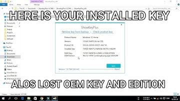 How To Retrieve OEM Windows Product Key From BIOS