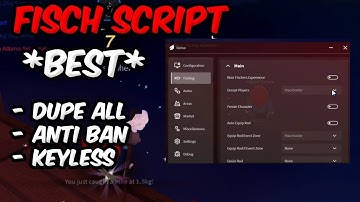 [🐟] Roblox Fisch Script (Auto Fish, OP Infinite Bait, Dupe)