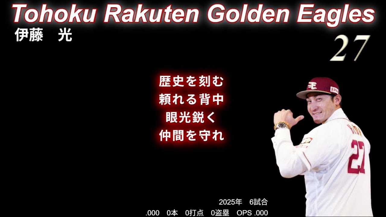 東北楽天ゴールデンイーグルス2026年新応援歌メドレー