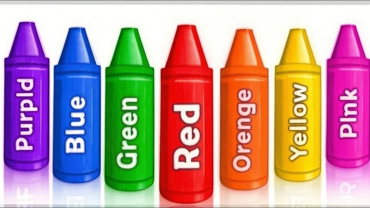 🧸 ABC Colors for Toddlers | Simple Alphabet Learning Video | ABC Magic Songs