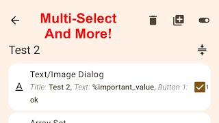 Celebrity New Tasker UI - Multi-Select Actions, Border Radius, Specific Parameter Type Editors Wealth