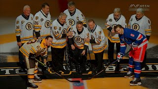 Boston Bruins Lunch Pail AC pregame ceremony 12/16/23