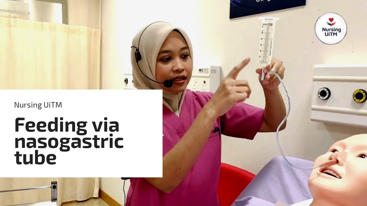 FEEDING via NASOGASTRIC TUBE