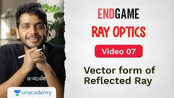 Ray Optics L7: Vector form of Reflected Ray | Physics Endgame | Vikrant Kirar