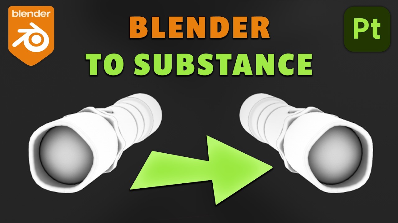 How to get your Blender Model to Substance Painter - YouTube