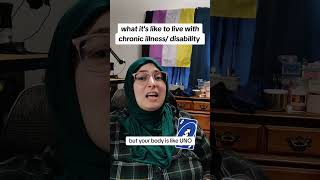 What it's like to live with a chronic illness or disability #chronicillness #disability #disabled