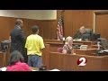 Courtroom outburst after teen sentenced