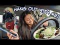 HANG OUT WITH ME! (thrifting, eating, music, and talking about our feelings lol)