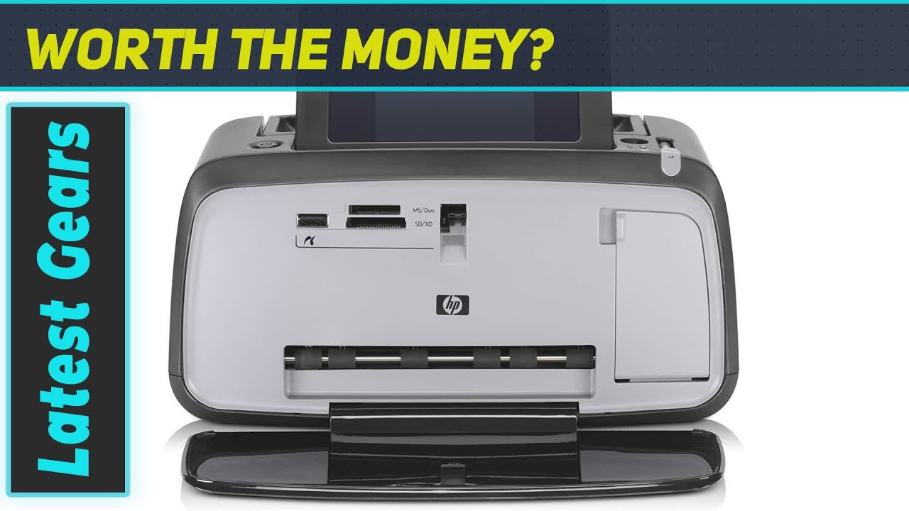 HP Photosmart A646: Great Compact Photo Printer? - YouTube