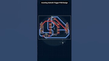PCB Designing || Inverting Amplifier PCB Design