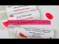 Making Natural Lip Balms with recipe | Love Is Sweet Shop