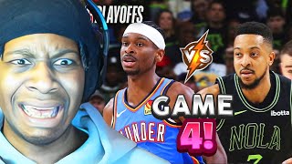 Lvgit Reacts To OKC Thunder vs New Orleans Pelicans Game 4 Highlights | April 29, 2024 NBA Playoffs