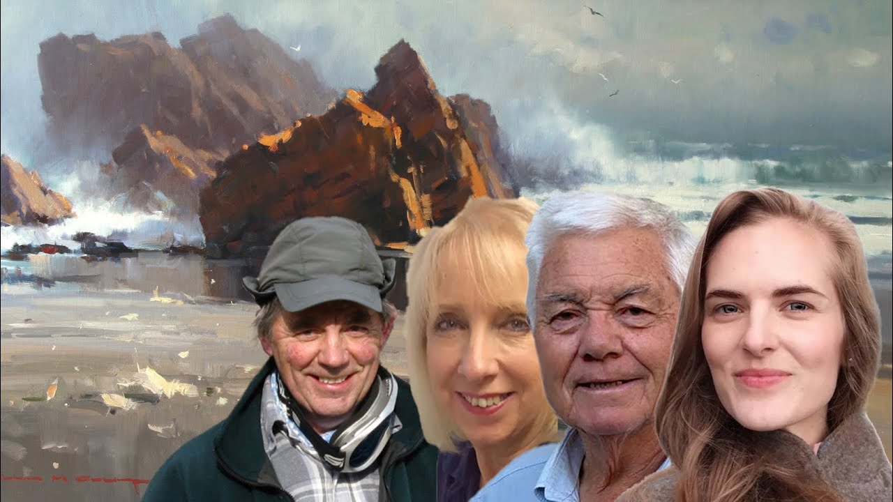 Painting Oceans. Curated Art Tutorials released in April '24 - YouTube