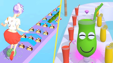 Juice Run vs Pop Hop All Level Gaming Mobile Walkthrough Alltrailers IOS,Android Gameplay 4k Nr 60