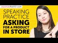 Japanese Speaking Practice: Asking if a Store Has Something in Stock