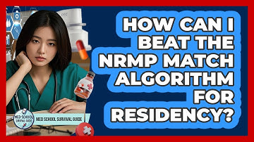How Can I Beat The NRMP Match Algorithm For Residency? - Med School Survival Guide