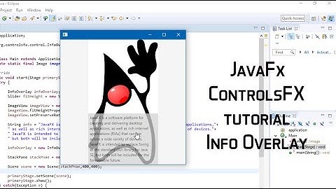 JavaFX ControlsFX Tutorial InfoOverlay